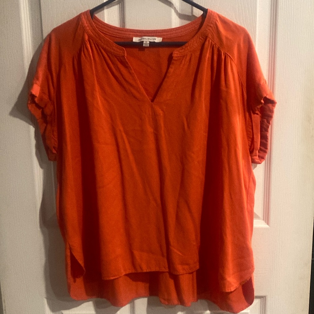 Rose + Olive Top Size XL